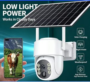 Xingliao Tuya Solar PTZ Security Camera Outdoor WiFi Camera Ultra Long Standby Battery