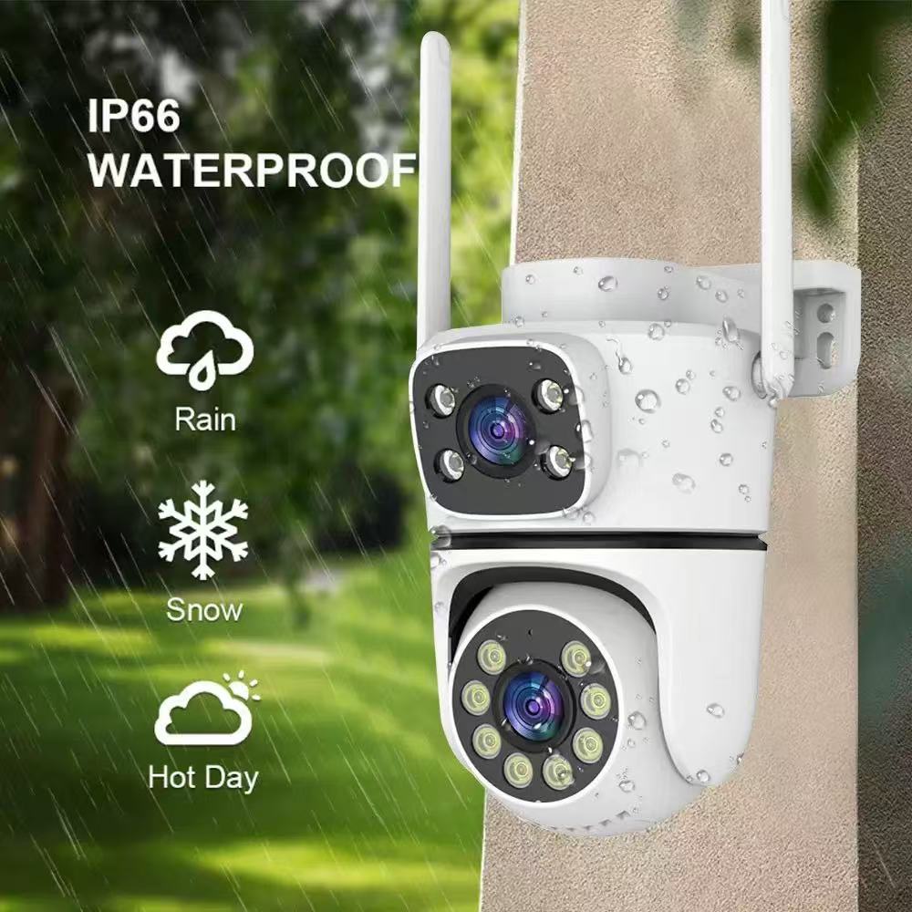 IP66 waterproof outdoor camera rain dust snow protection all weather surveillance