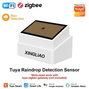 Smart rain sensor with WiFi connectivity for home automation