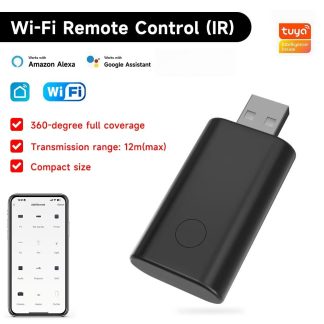 Tuya WiFi smart USB IR remote controller with Smart Life APP and 360 degree coverage