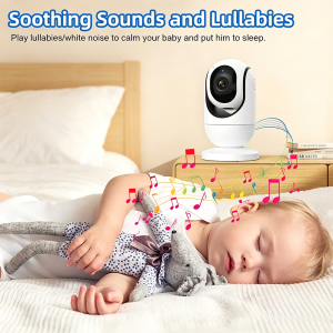 ABM780 Soothing Lullabies Baby Monitor - Music Plays from Camera Unit