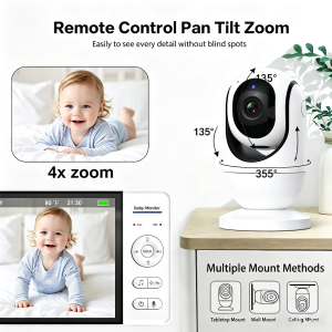 ABM780 Remote PTZ Camera Control for Complete Nursery Coverage.
